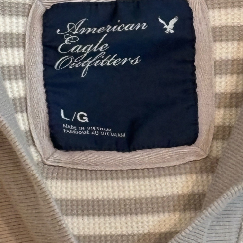 American Eagle Outfitters Rib knit hoodie size large - Picture 5 of 14
